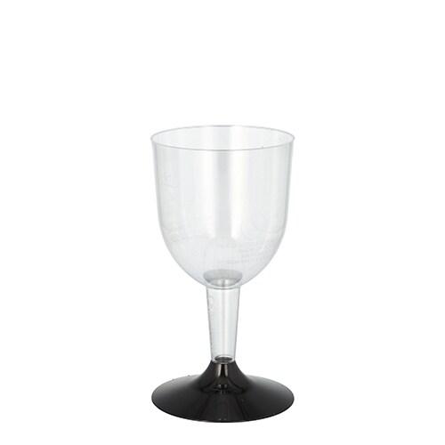 Papstar 120x verres à vin blanc jetables, 0,1 l, transparents, PS, Ø 6,7 cm, 11 cm - transparent matière synthétique 0781365572561_0