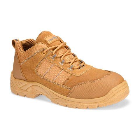 PORTWEST FC24 CHAUSSURES BASSES COMPOSITE TEXTILE SUEDE S1 SR FO BLÉ - TAILLE 41