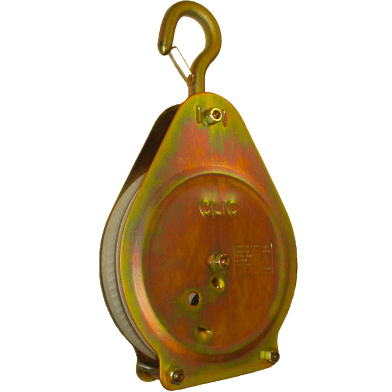 Poulie CLIC avec arrêt automatique - REF : 48100 - Capacité 160kg - Diamètre corde 20 à 30mm_0
