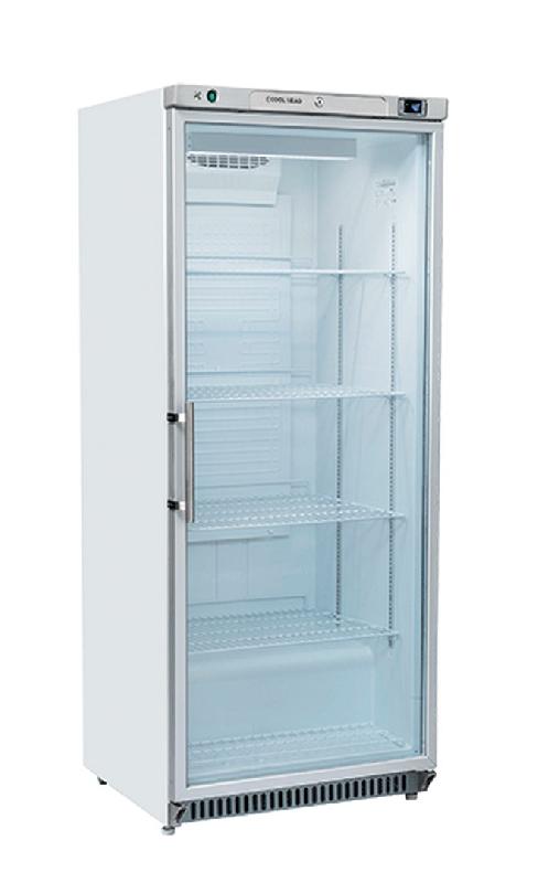 Réfrigérateur positif 1 porte vitrée abs blanc 600l - CRG 6 - CH_0