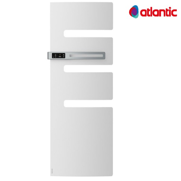 SÈCHE-SERVIETTES ÉLECTRIQUE ATLANTIC 1500W (500W+1000W) MÂT À GAUCHE SERENIS SOUFFLANT