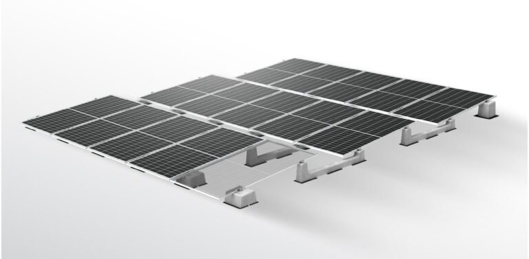 Système de fixation et de lestage pour grandes installations photovoltaïques sur toit plat - Industrial XL_0