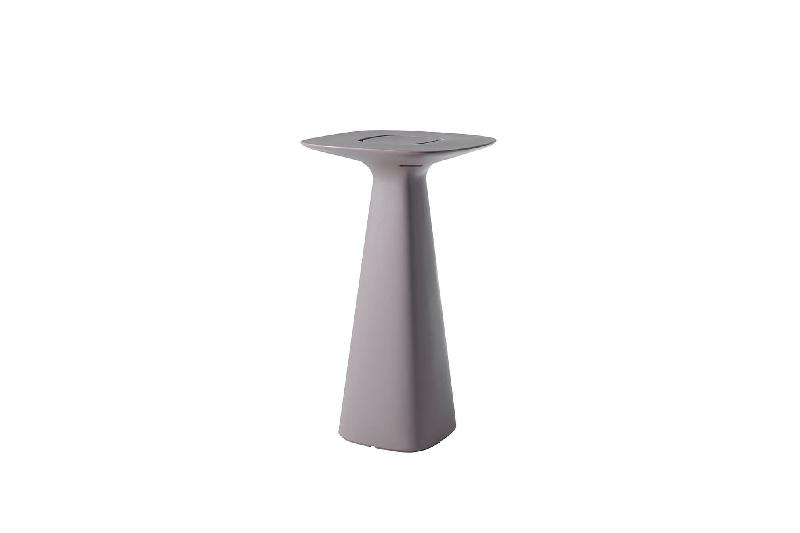 Table haute AMELIE UP - gris argile_0