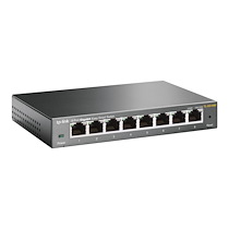 TP-LINK TL-SG108E GÉRÉ L2 GIGABIT ETHERNET (10/100/1000) NOIR