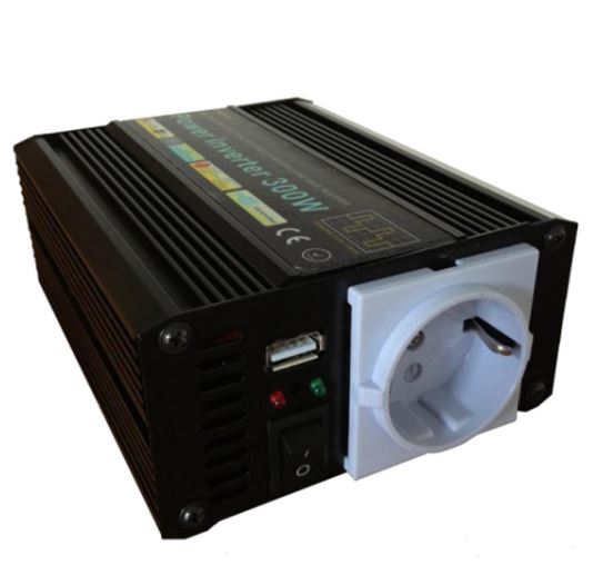 Transformateur / convertisseur de tension 300W - 12V DC vers 230V AC - Compact et silencieux_0