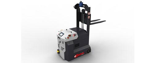 Véhicules à guidage laser - AGV E'GV séries à fourches pour collecte et manutention polyvalente_0