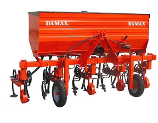 4f / g100 / 6 file / 8 file bineuses agricoles - damax srl - capacité de la trémie 400-900 l_0