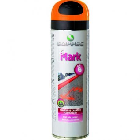 Aerosol traceur chantier orange fluo 500ml - SODISE | 10106_0