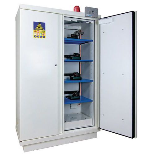 ARMOIRE DE SÉCURITÉ HAUTE 2 PORTES - EXTINCTEUR - TRIONYX