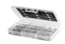 Assortiment de graisseurs hydrauliques - 140 pièces - droits, 45° et 90° - Réf 050 001_0