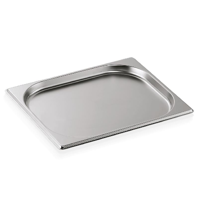 Bac inox GN 1/2 H 20 mm 1,25 ltr GN ESSENTIALS lot de 6 - Was Germany - 4044925166126_0