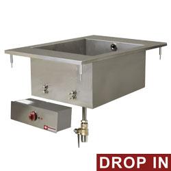 Bain-marie électrique GN 1/1 à encastrer - EDI/BM4 - 1,5 kW - 400x600 mm_0