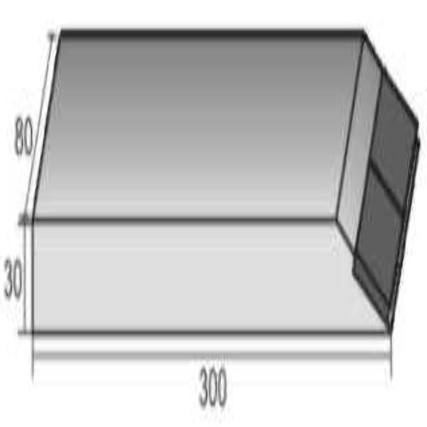 BEC CRB DECHAUMAGE A SOUDER 300X80X30 PLAT