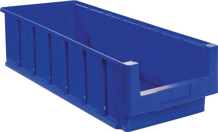 Boîte de rangement pour étagère VKB - L600 x l230 x H150mm - Bleue polypropylène - LA-KA-PE_0