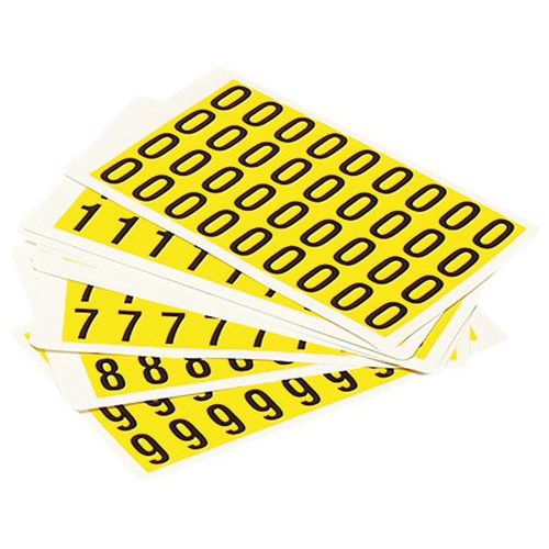 BOITE DE CHIFFRES DE 0 A 9 DE 19X14 MM - MANUTAN