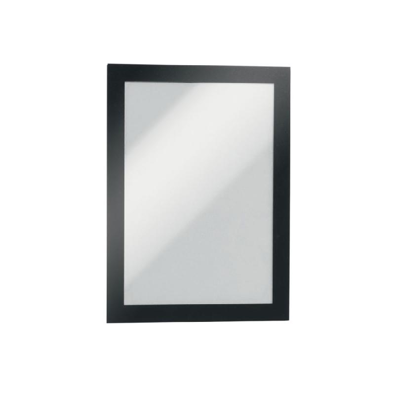 CADRE D'AFFICHAGE MAGNETIQUE A5 POCHETTE MURALE DURABLE DURAFRAME - CADRE NOIR