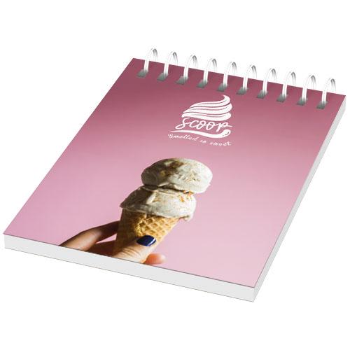 Cahier Desk-Mate A7 à spirale - couverture polypropylène - 50 ou 100 feuilles - papier 80 g/m²_0