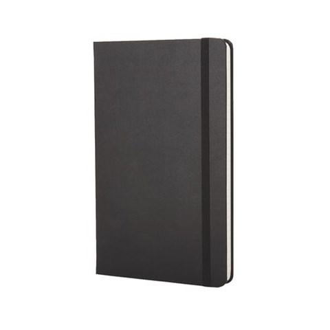 CARNET MOLESKINE RIGIDE 13 X 21 CM IVOIRE UNI 240 PAGES - NOIR