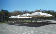 Carport Diamant / Calypso - Modulaire et Permanent - Toit en Aluminium Anodisé - 4 Formes de Toit - Jusqu'à 100 m²_0