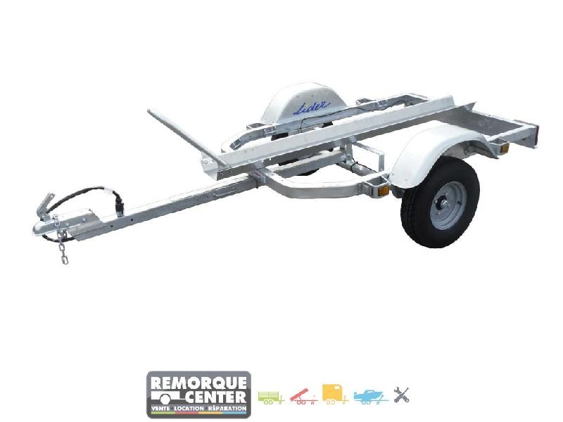 Châssis seul de porte-moto LIDER - 1 essieu - PTAC 500 kg - 173 x 115 cm - Référence T-UT20291_0