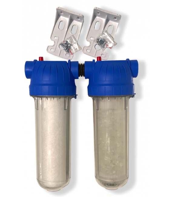 Solution anti-calcaire pour le traitement efficace du tartre dans les installations de plomberie - Twin-filtre_0