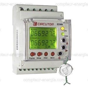 Compteur électrique triphasé Circutor EDMk TC - divisionnaire avec transformateurs de courant /1A ou /5A_0