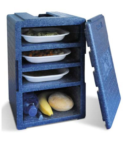 Conteneur isotherme monobloc - poignée de transport - 4 compartiments - fabrication française_0