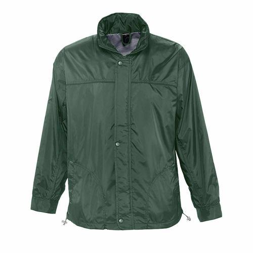 COUPE-VENT DOUBLÉ JERSEY EN NYLON VERT FORET