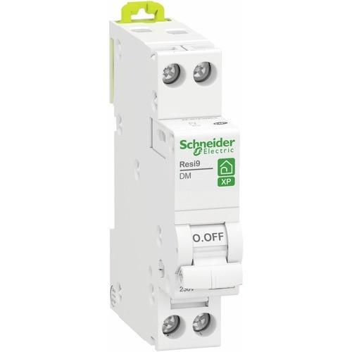 DISJONCTEUR MODULAIRE MINIATURE PEIGNABLE - 1P+N - 2A - COURBE C - RESI9 XP SCHNEIDER