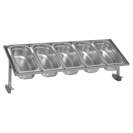 DISTRIBUTEUR À COUVERTS AMOVIBLE EN ACIER INOX