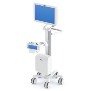 Chariot informatique médical eCart IACS 1 - Pré-configuration Dräger IACS - 25 kg - Ergonoflex_0