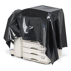FILM DE PROTECTION RECYCLÉ EN ROULEAU STANDARD TRANSPARENT 25 M