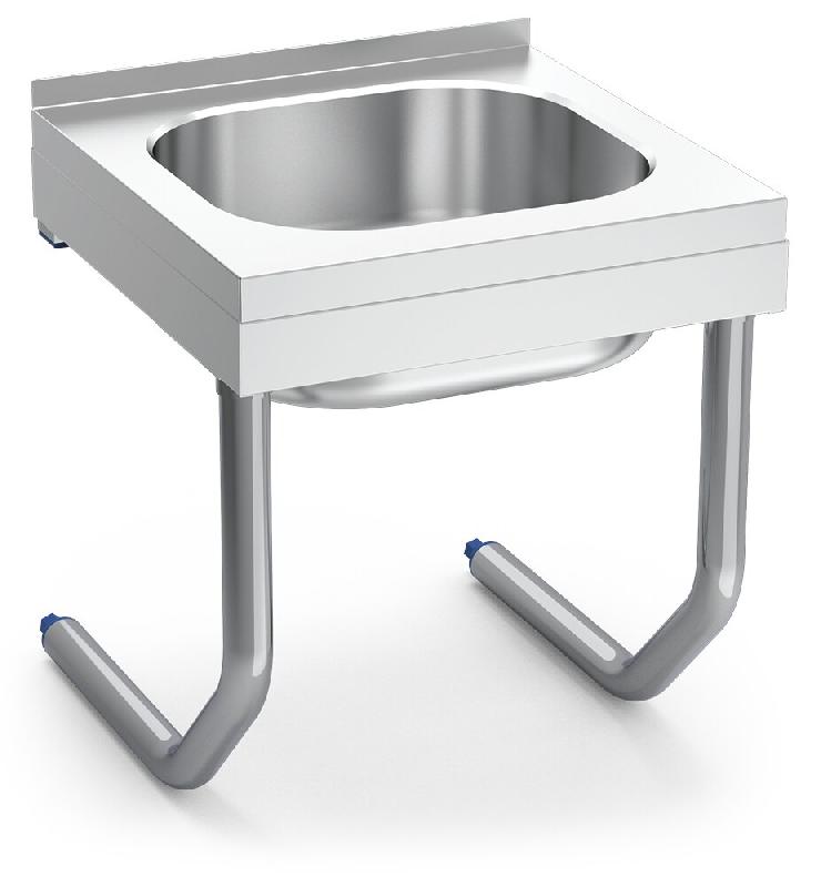 FRICOSMOS Evier suspendu avec loquets 1C 450x500x450 mm. Dimensions cuve 370x340x170 mm. - inox 050404OST_0