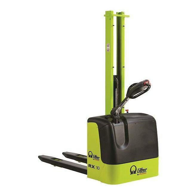 Gerbeur électrique compact RX 10/16 BASIC - Capacité 1 000 kg - Hauteur max 1 600 mm - PRAMAC - HI31000B000_0