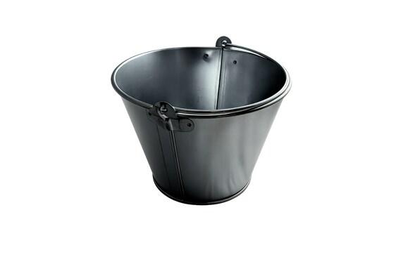 Hostelnovo del Valles Hostelnovo - Seau en acier galvanisé 26 cm - argenté inox 988_0