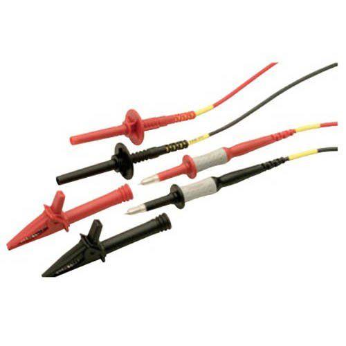 JEU DE 2 CORDONS 3M AVEC PINCES 1KV - MEG1005-264
