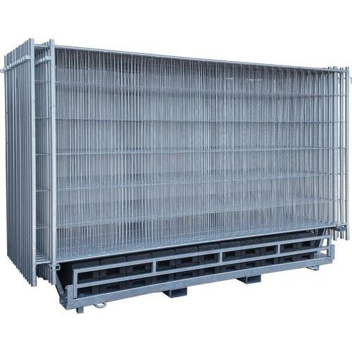 KIT CLÔTURE TWIN AVEC TRAVERSE DE STOCKAGE ET DE TRANSPORT - SCHAKE