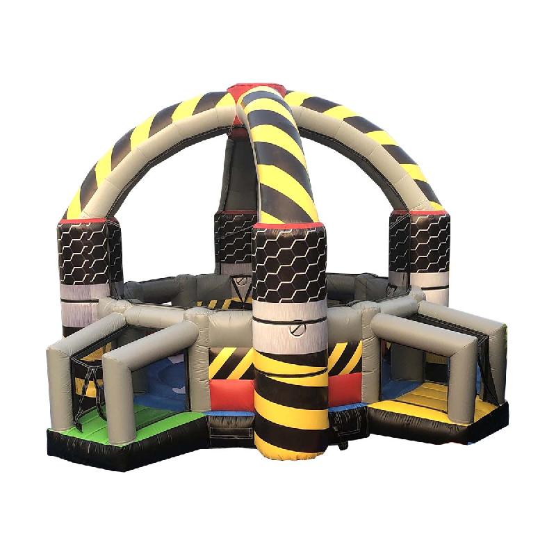 La boule faucheuse - Réf. SP18-RB - Jeu gonflable sportif de 8m de diamètre et 3,2m de hauteur_0