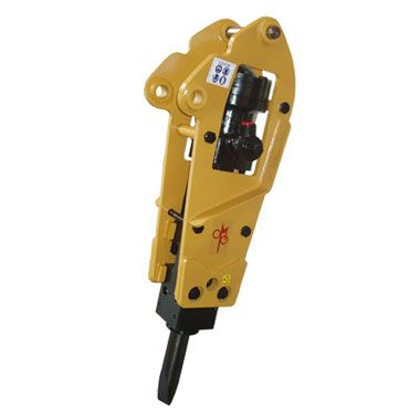 Marteaux hydrauliques TM125S - Poids 270kg - Énergie de frappe 700 Joules - Débit d'huile 40-100 L/min_0