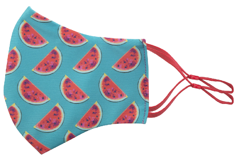 Masque facial personnalisé - 2 couches - lavable et réutilisable - impression en sublimation - taille adulte_0
