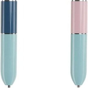 MIQUELRIUS Set de 2 stylos bille métalliques, larg. De trait M, encre bleue - 8422593119686_0