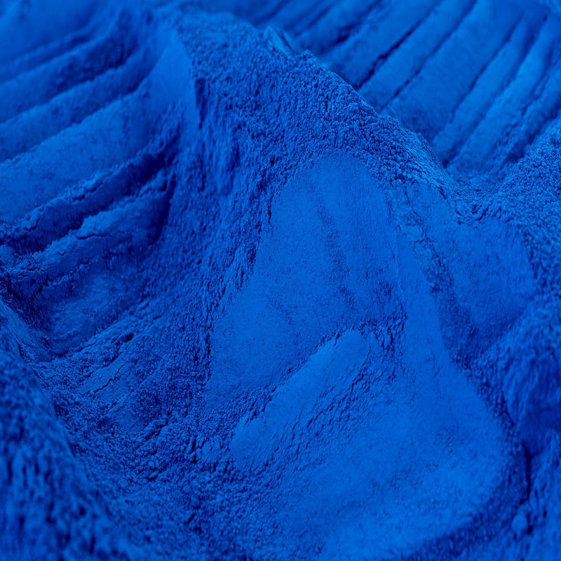 PIGMENT NATUREL EXCLUSIF POUR BÉTON ET CHAUX: BLEU AZUR | 500G