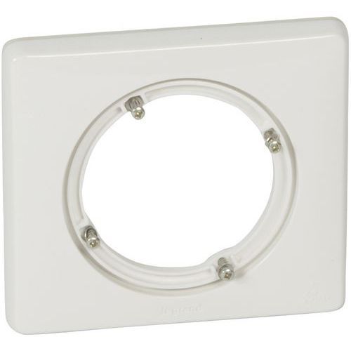 PLAQUE CÉLIANE IP44 1 POSTE - BLANC - LEGRAND