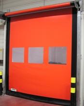 Porte souple rapide sur mesure - Tablier PVC auto réparable - NF EN 13241-1_0