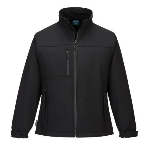 PORTWEST TK41 SOFTSHELL CHARLOTTE FEMMES (3L) NOIR - TAILLE M