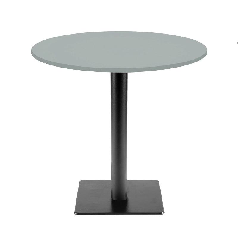 RestooTab - Table Milan T Ø70cm gris medio - gris fonte TB-MIT-R70M-GR.MED_0