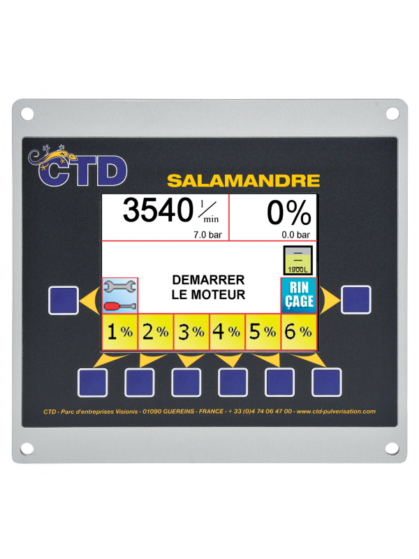 Salamandre 120 système électronique de dosage destiné à la protection de sites industriels_0