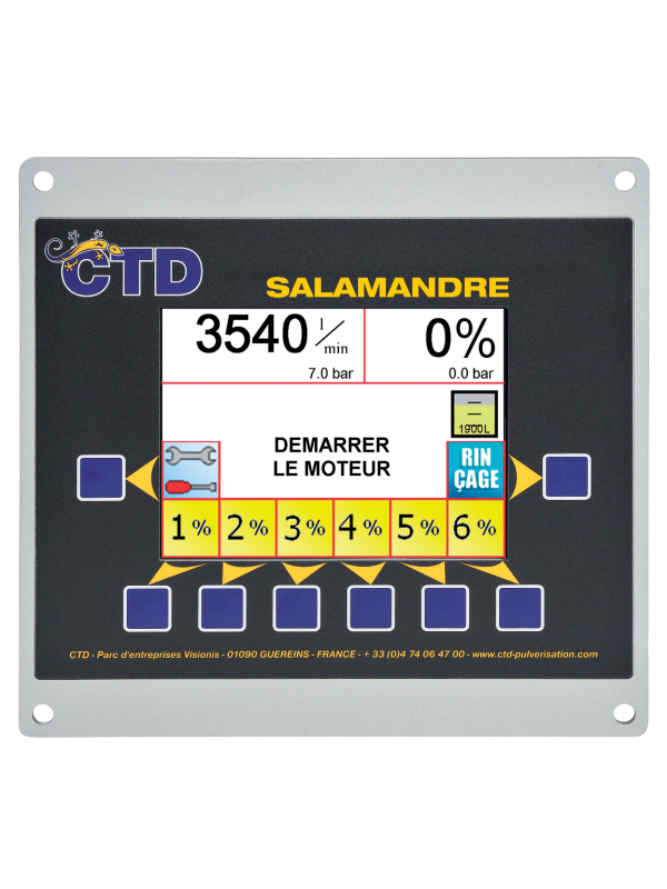 Salamandre 120 - Système électronique de dosage pour sites industriels - Injection jusqu'à 120 l/min_0