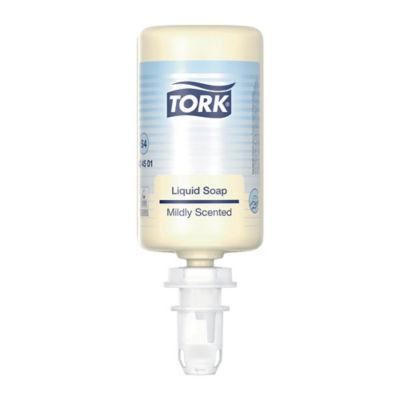 Savon liquide doux Tork Premium S4 1 L, lot de 6 cartouches_0
