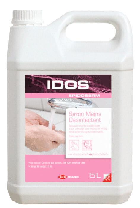 Savon mains bactéricide IDOS EPIDOSERM - 5 L - Lavage hygiénique et désinfection EN 1276 & EN 1499_0